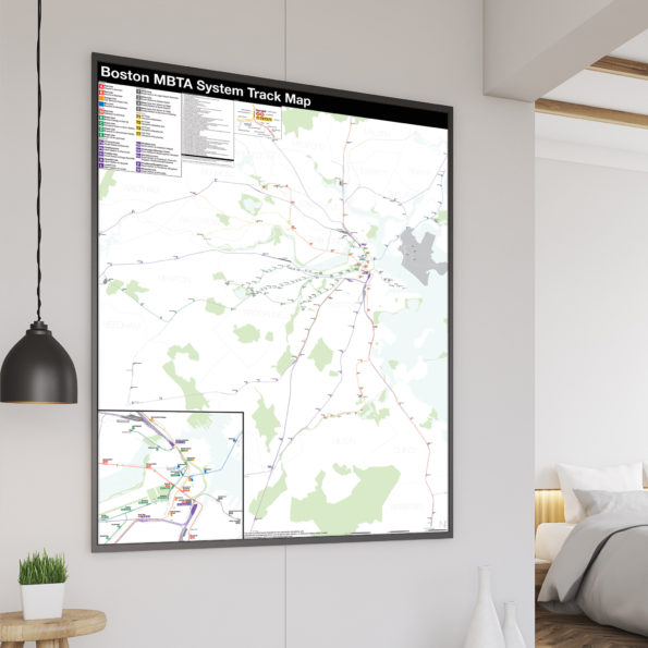 Boston MBTA: Complete and Geographically Accurate Track Map ...