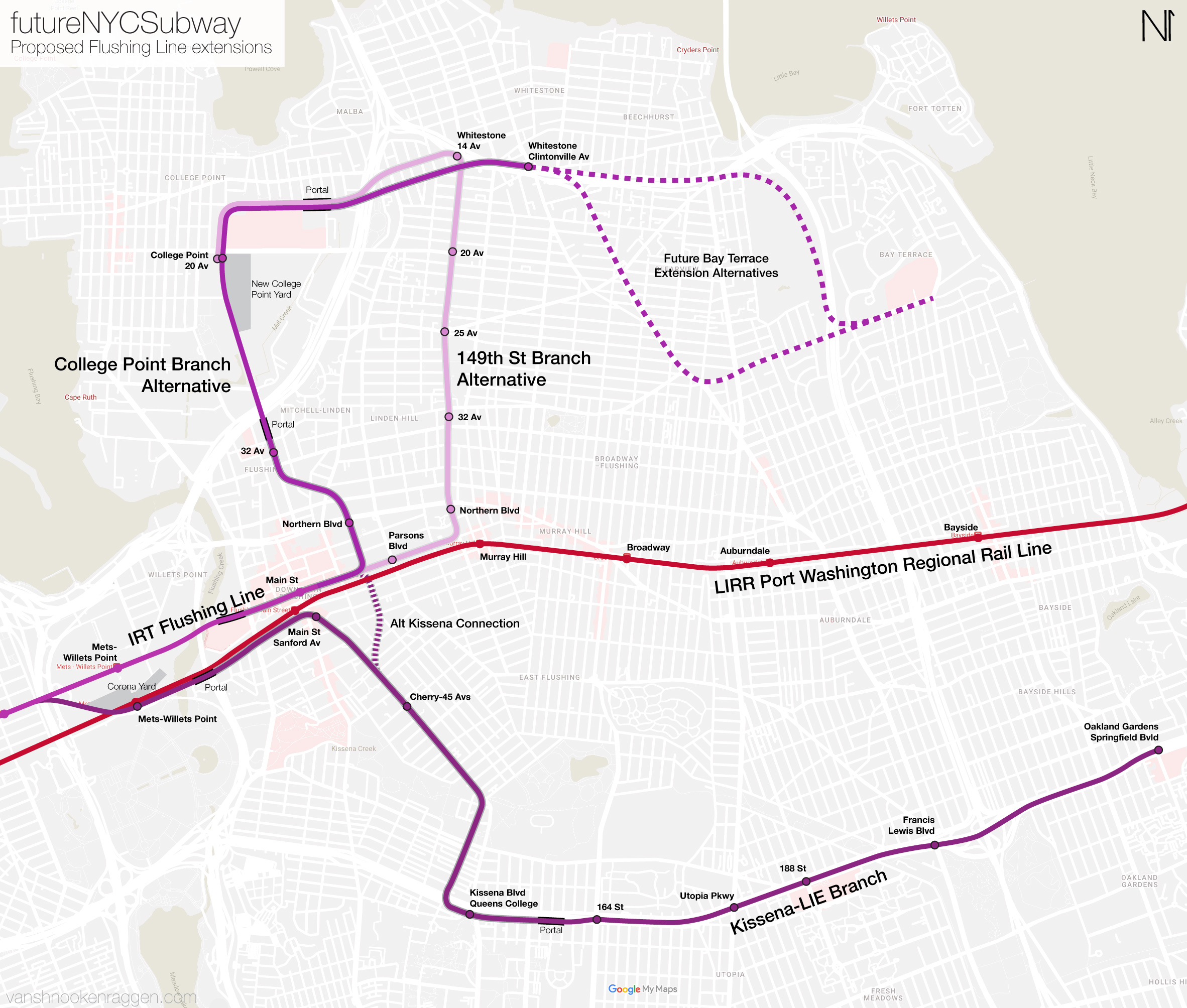 Much ado about Flushing Regional Rail and Extending the 7 Train