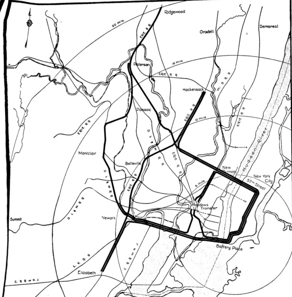 North Jersey Transit Commission Interstate Loop, 1926