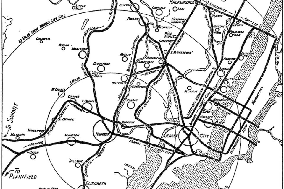 North Jersey Transit Commission expansion proposals. 1927